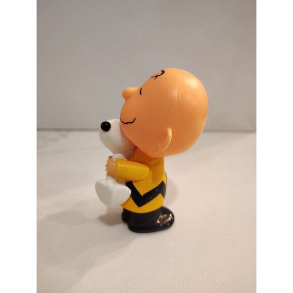 McDonalds Toy Peanuts Charlie Brown Snoopy Bobblehead Figure Plastic Bobble Body - Picture 5 of 8